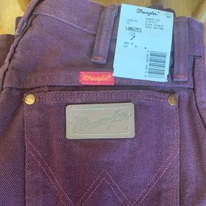 Wrangler Cowboy Cut Black Scarlet Jeans